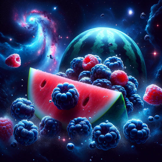 Spaceman Prism 20k Blue Razz Watermelon Flavor Review