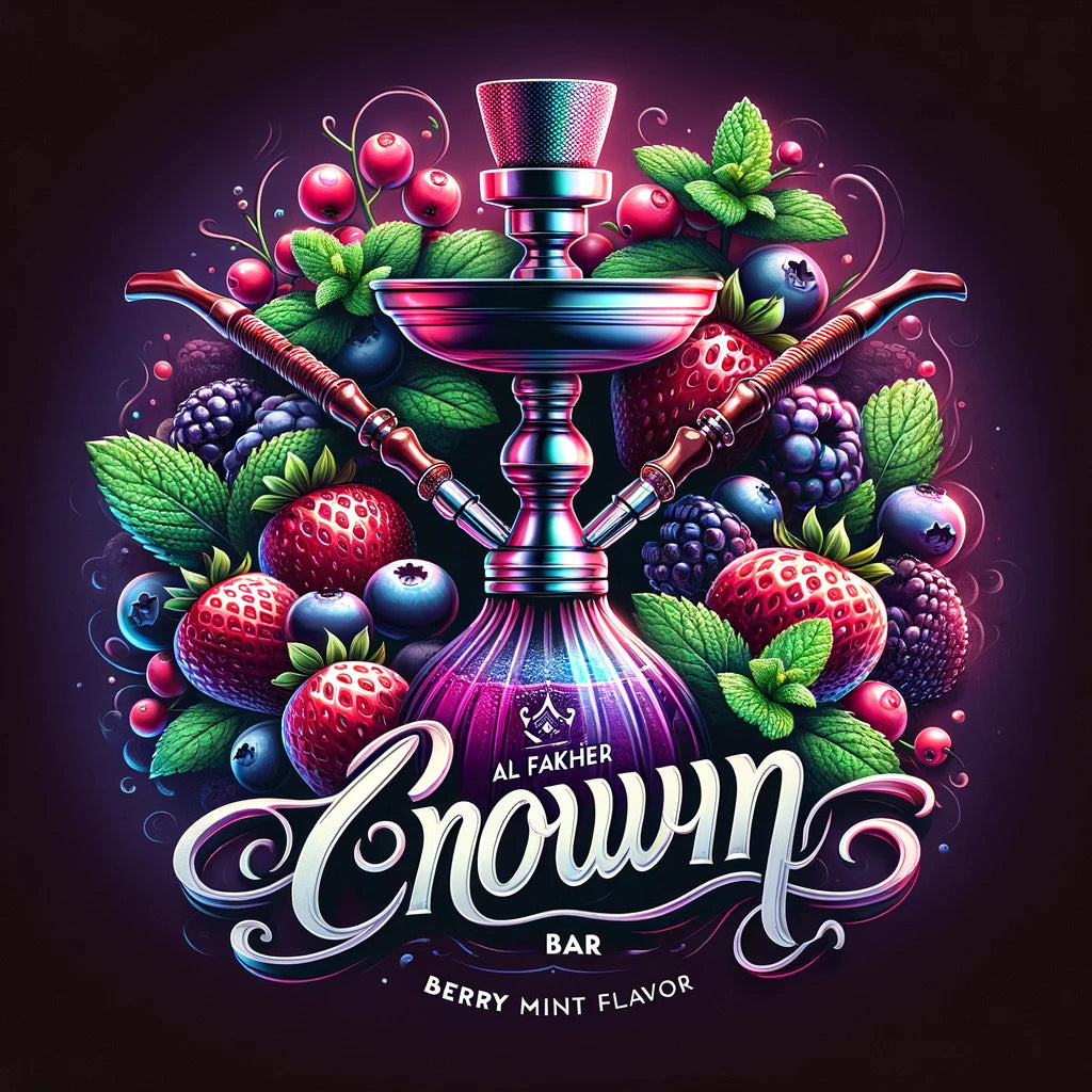 Al Fakher Crown Bar 8000 Berry Mint Flavor Review