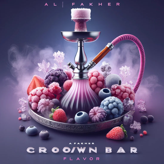 Al Fakher Crown Bar 8000 Berry Ice Flavor Review