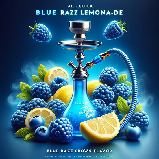 Al Fakher Crown Bar 8000 Blue Razz Lemonade Flavor Review