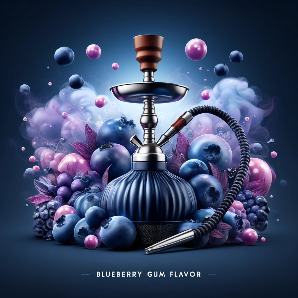 Al Fakher Crown Bar 8000 Blueberry Gum Flavor Review