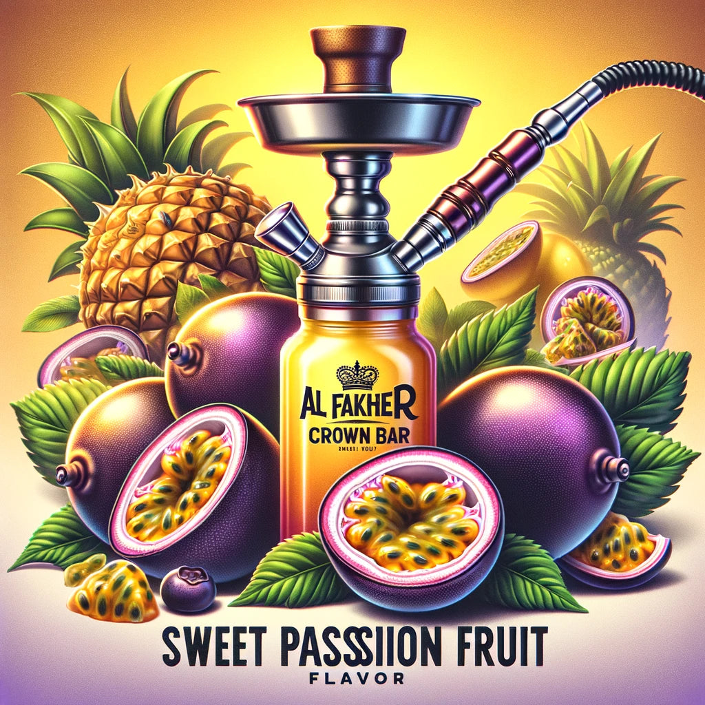 Al Fakher Crown Bar 8000 Sweet Passion Fruit Flavor Review