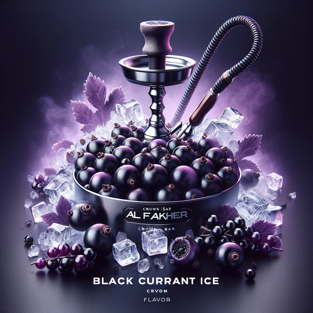 Al Fakher Crown Bar 8000 Black Currant Ice Flavor Review