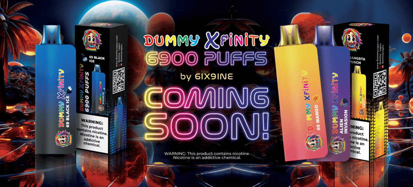 Disposable Vape Breakdown: Dummy Vapes by 6ix9ine - Mobs Enterprise