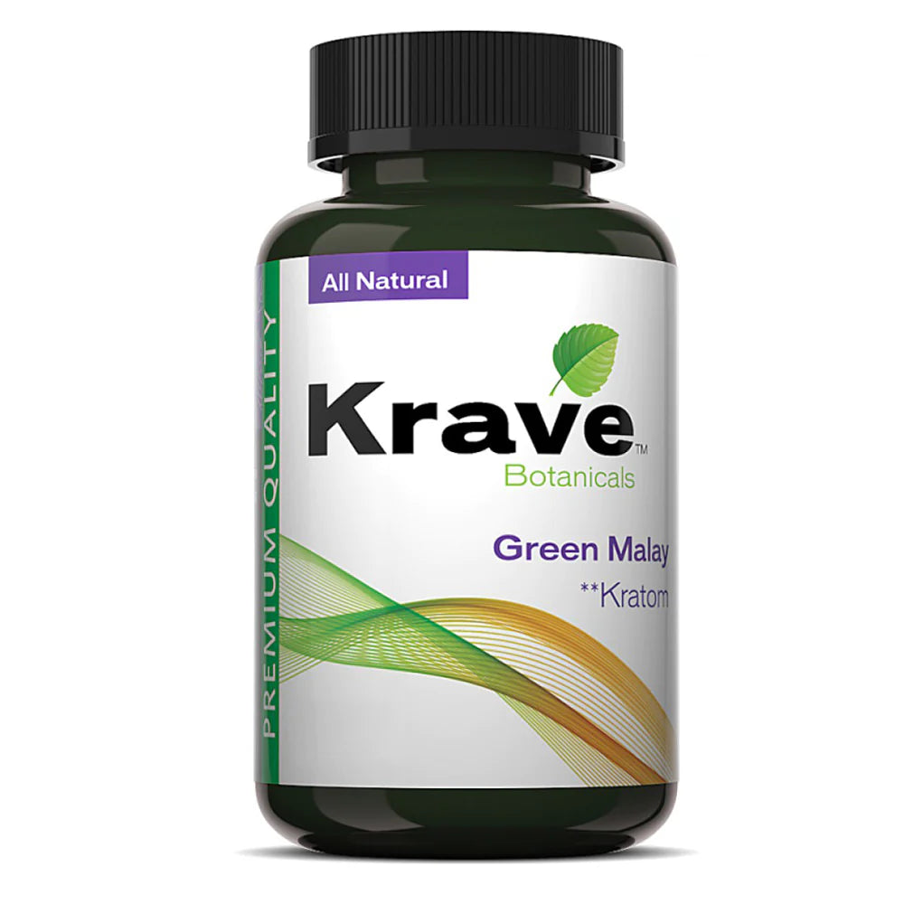Load image into Gallery viewer, Krave Kratom Capsules Green Malay (75ct)
