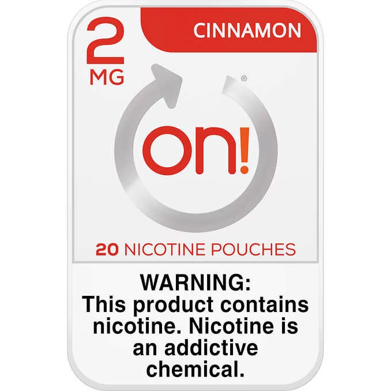 ON! Nicotine Pouches Cinnamon