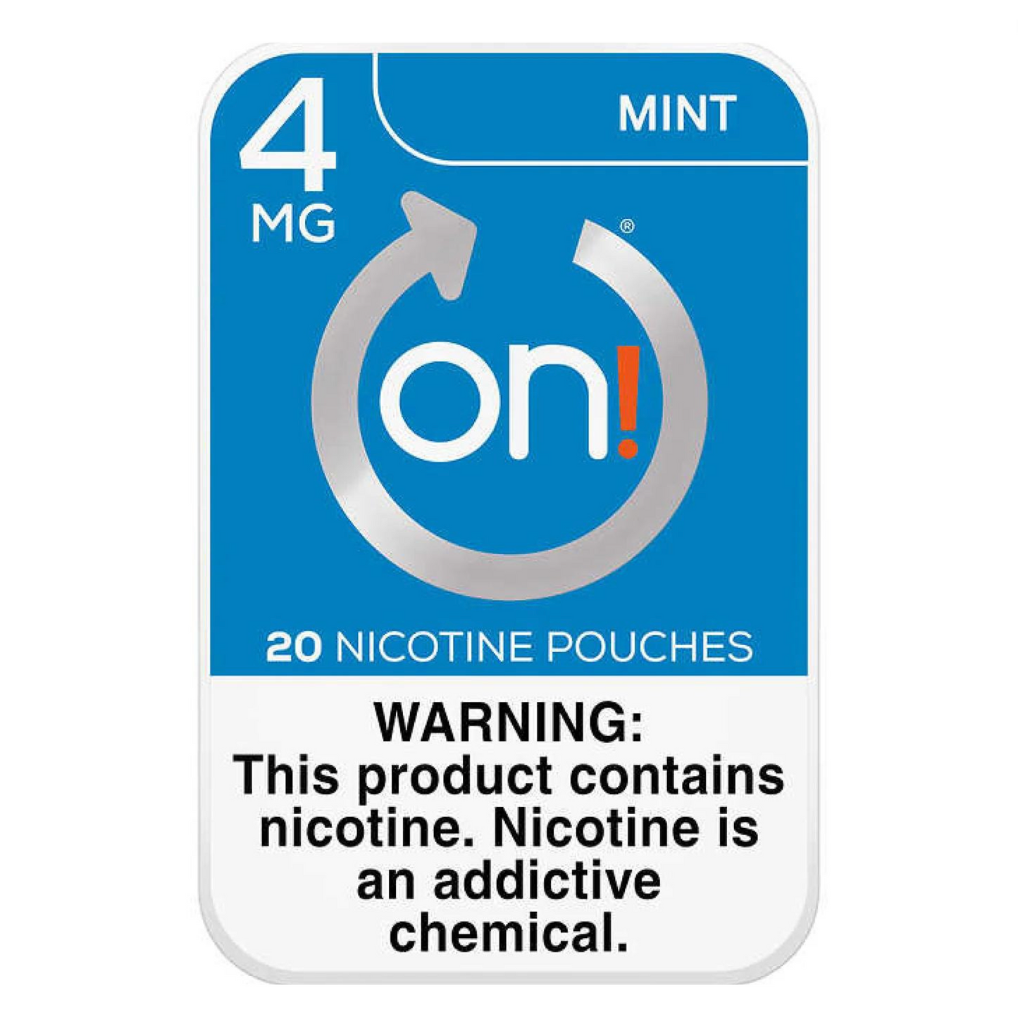 ON! Mint Nicotine Pouches