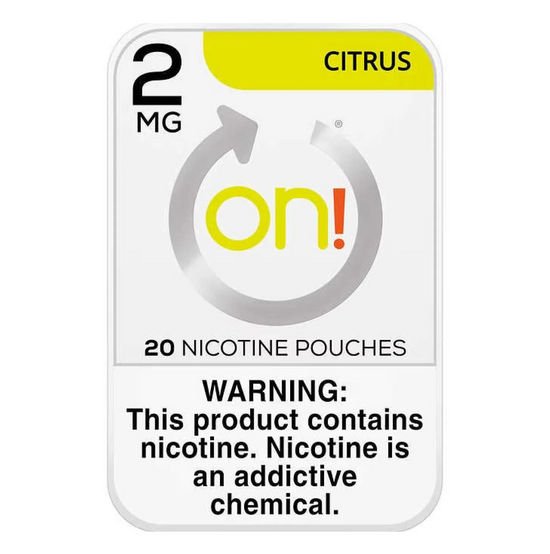 ON! Citrus Nicotine Pouches