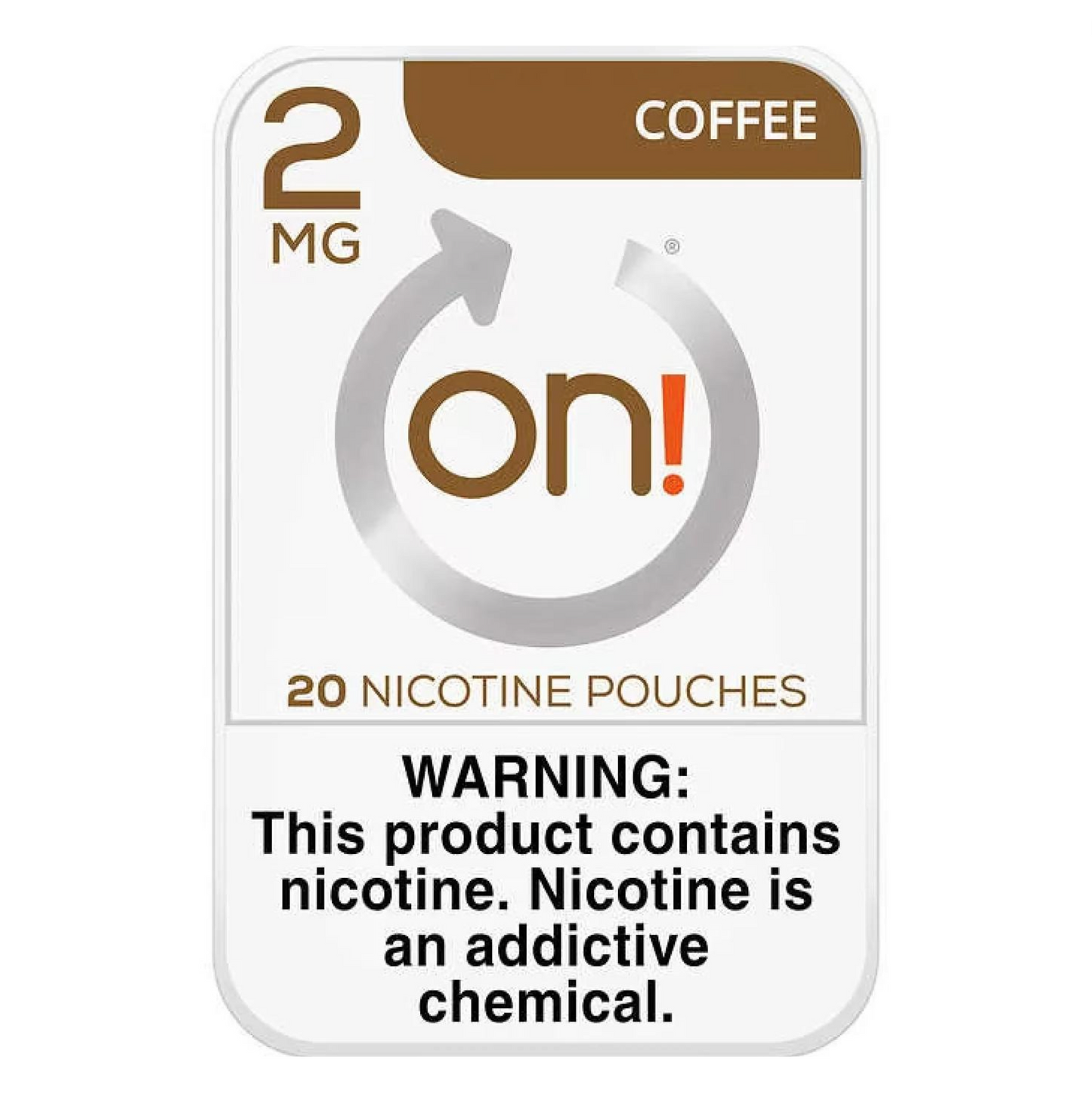 ON! Coffee Nicotine Pouches