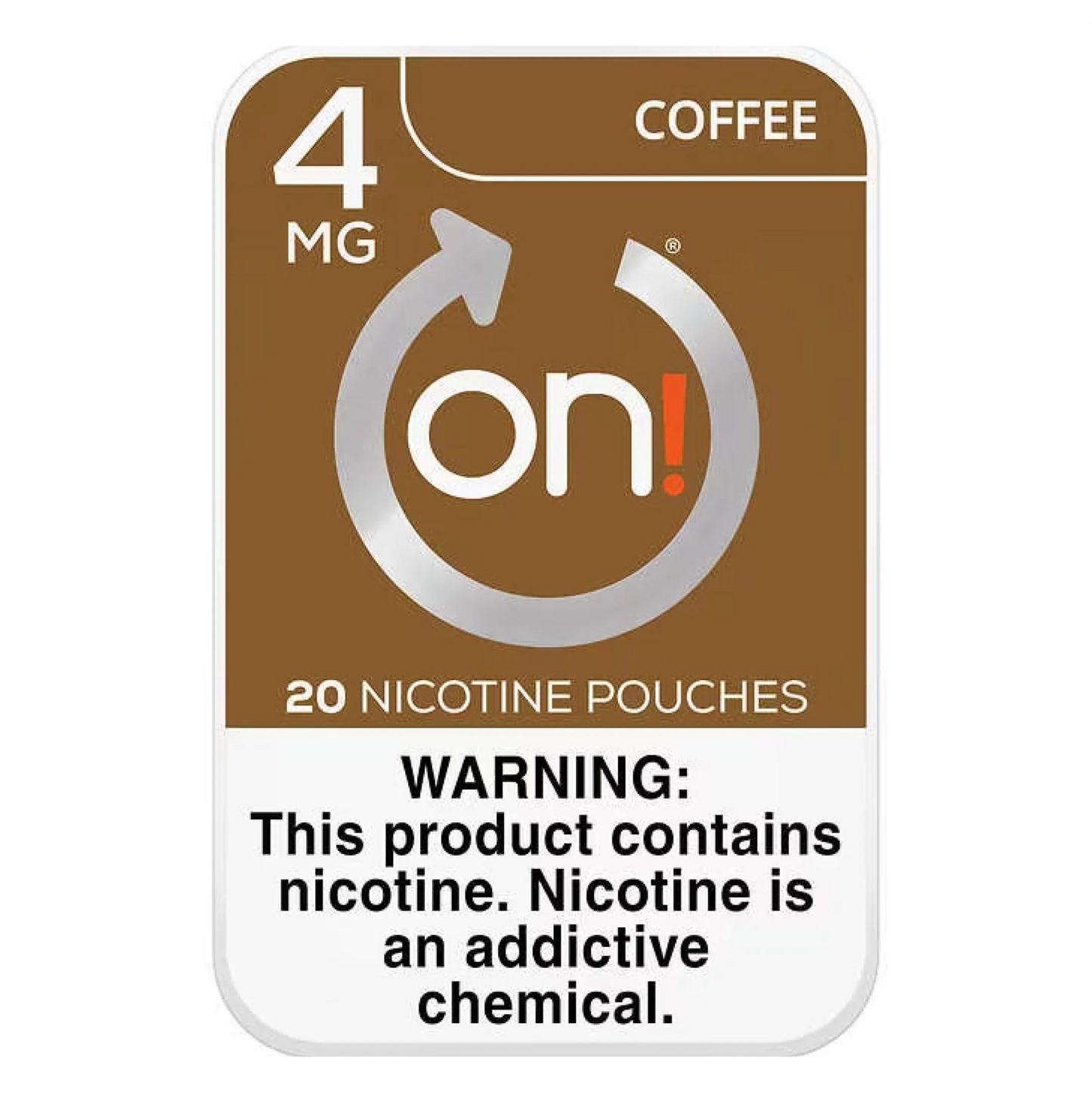 ON! Coffee Nicotine Pouches