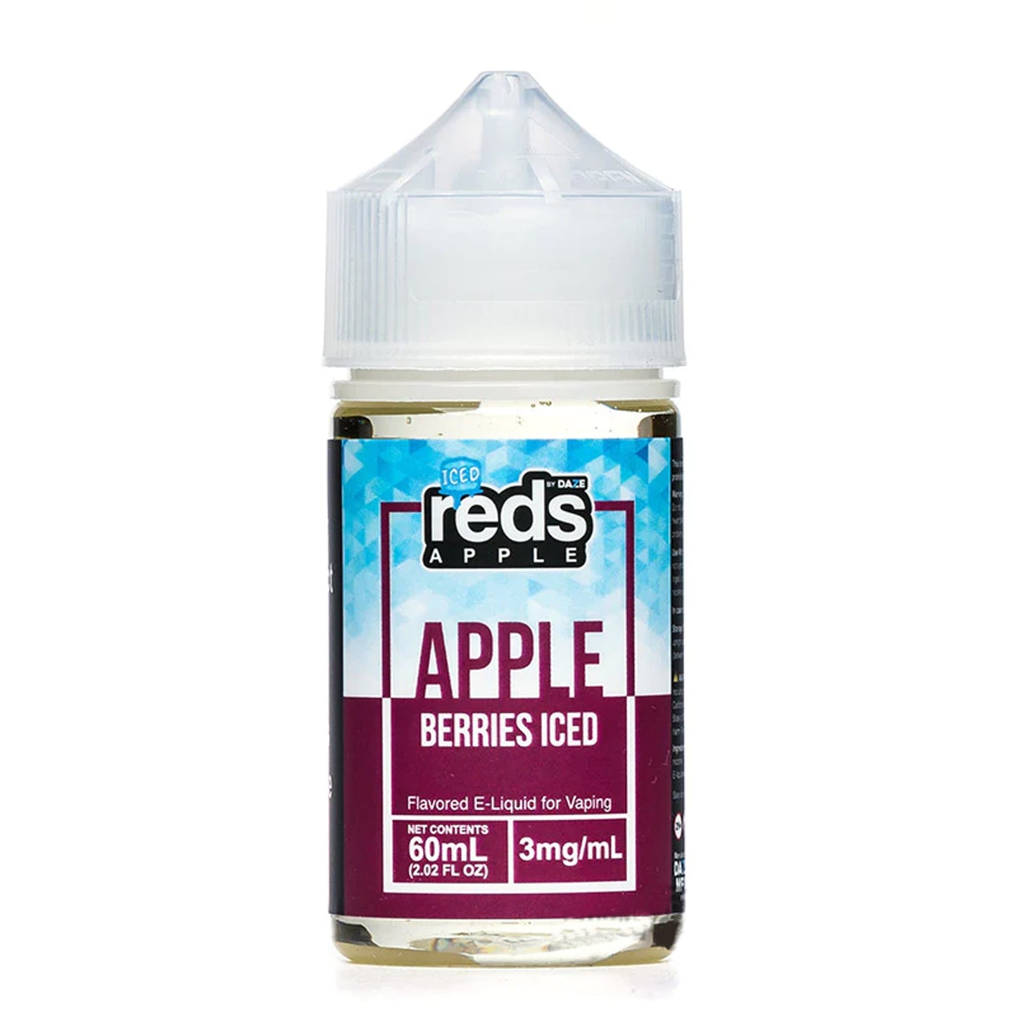 7 Daze Reds Apple 60ML - Berries Apple Iced - Mobs Enterprise