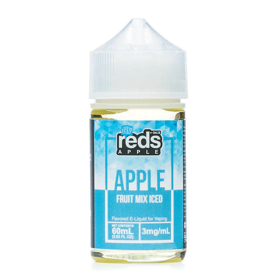 7 Daze Reds Apple 60ML - Fruit Mix Iced - Mobs Enterprise