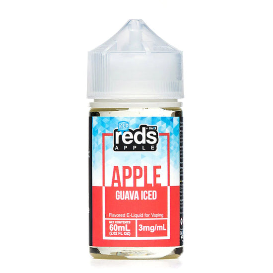 7 Daze Reds Apple 60ML - Guava Apple Iced - Mobs Enterprise