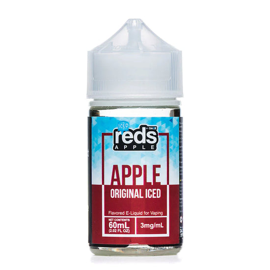 7 Daze Reds Apple 60ML - Original Iced - Mobs Enterprise