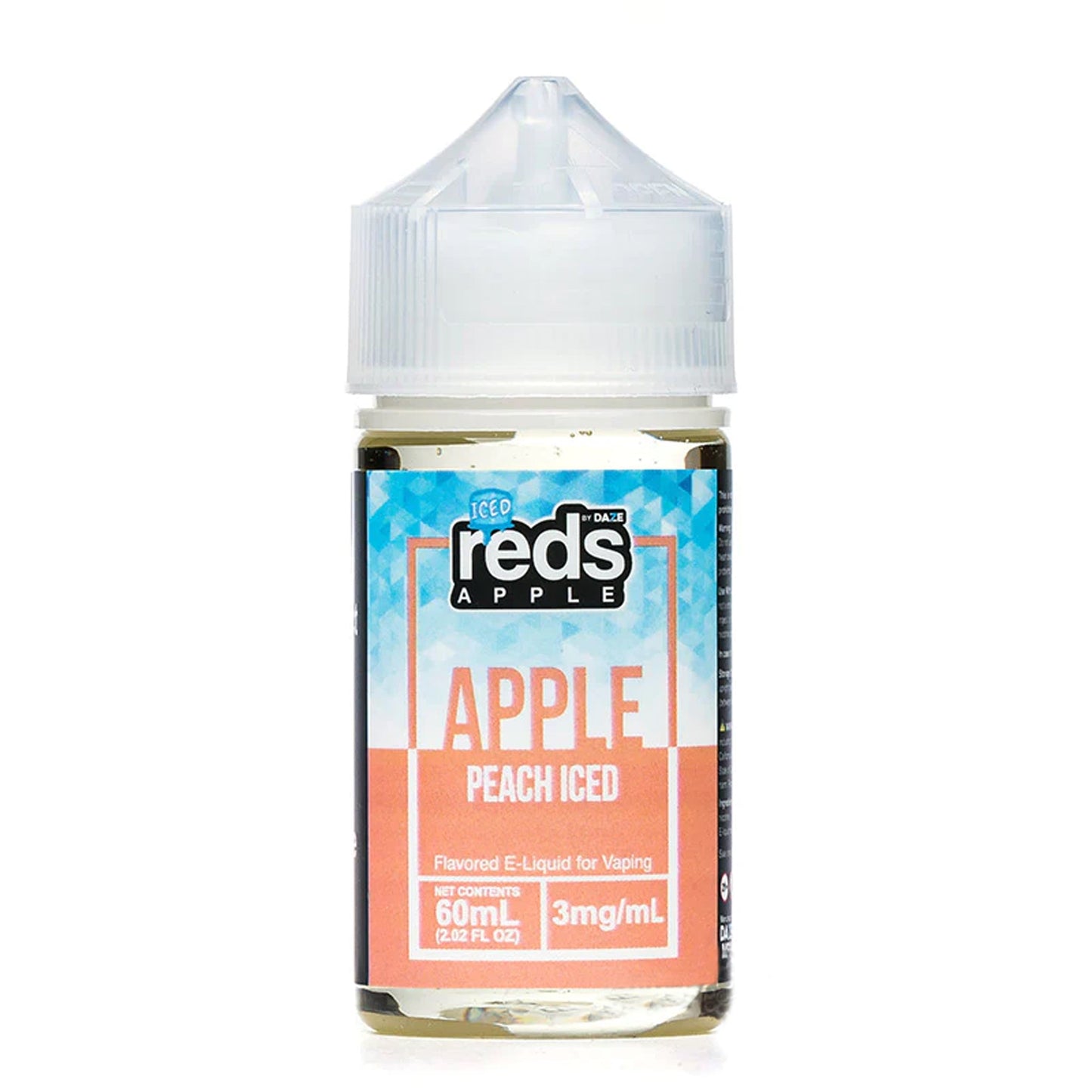 7 Daze Reds Apple 60ML - Peach Apple Iced - Mobs Enterprise