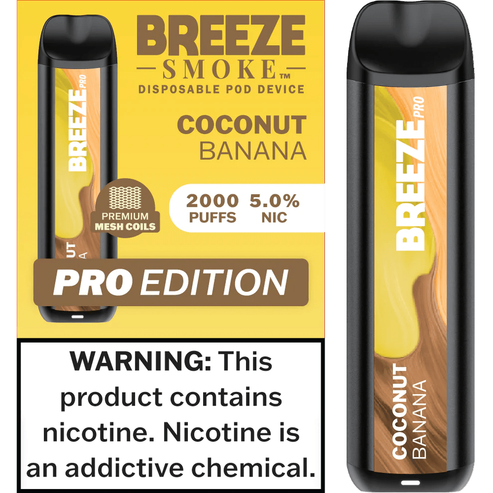 Breeze Pro 2000 Coconut Banana - Mobs Enterprise