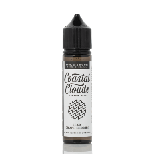 Coastal Clouds Co. 60ML - Iced Grape Berries - Vape Juice – Mobs Enterprise