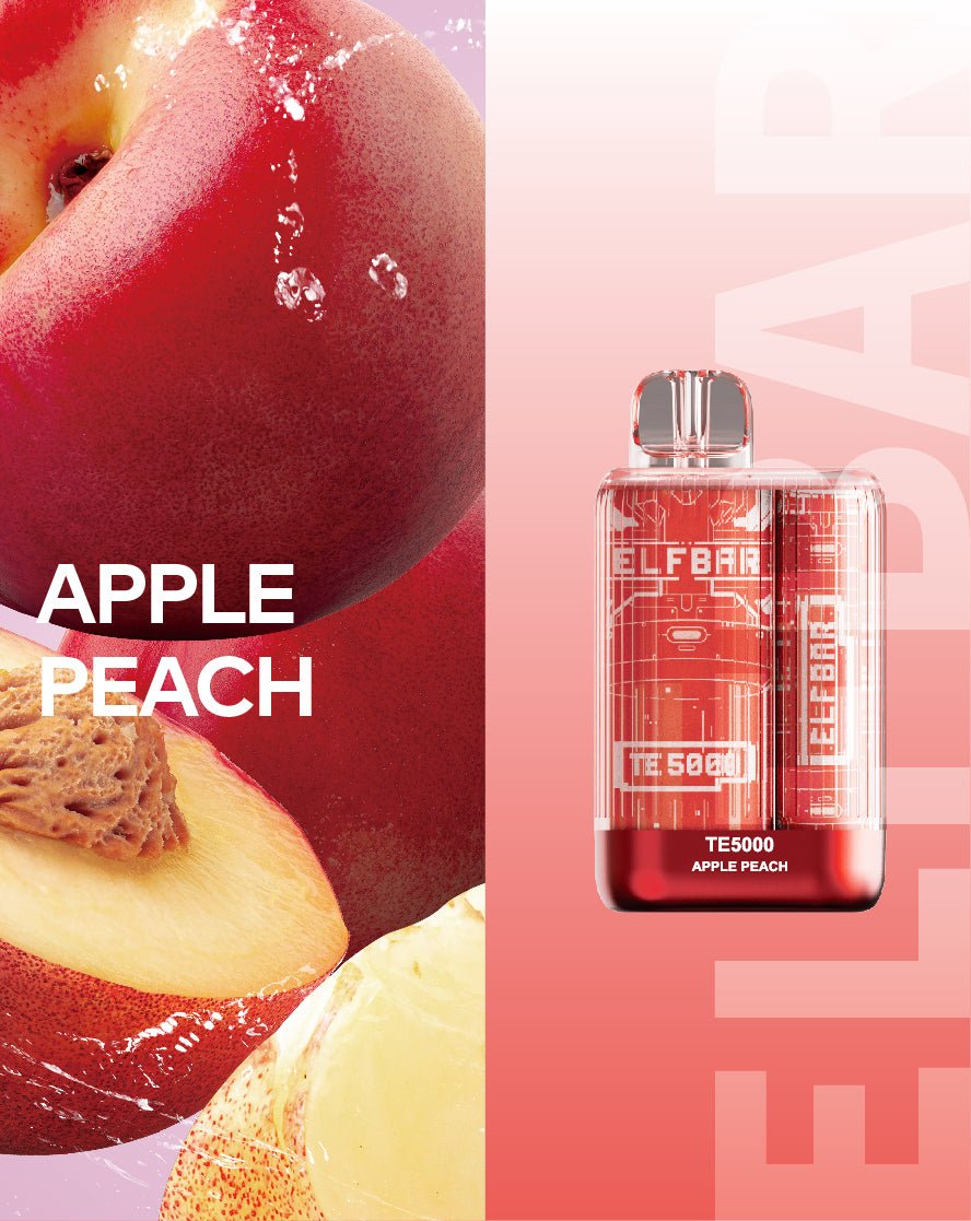 Elf Bar TE5000 Apple Peach - Vape Mobs