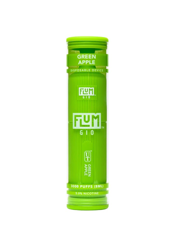 Flum GIO 3000 Green Apple - Vape Mobs
