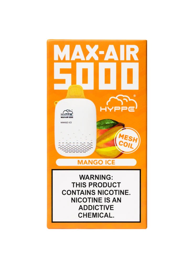 Hyppe Max Air 5000 Mango Ice - Vape Mobs