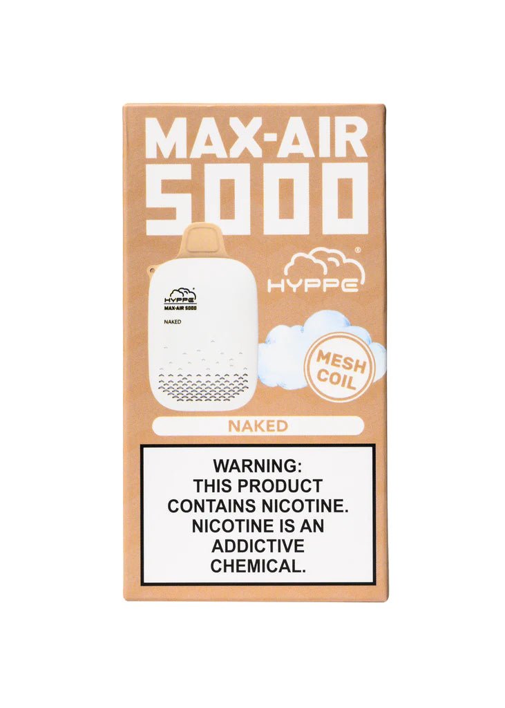 Hyppe Max Air 5000 Naked - Vape Mobs