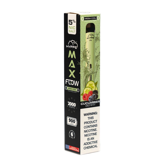 Hyppe Max Flow Mesh 2000 Cucumber Berry - Vape Mobs
