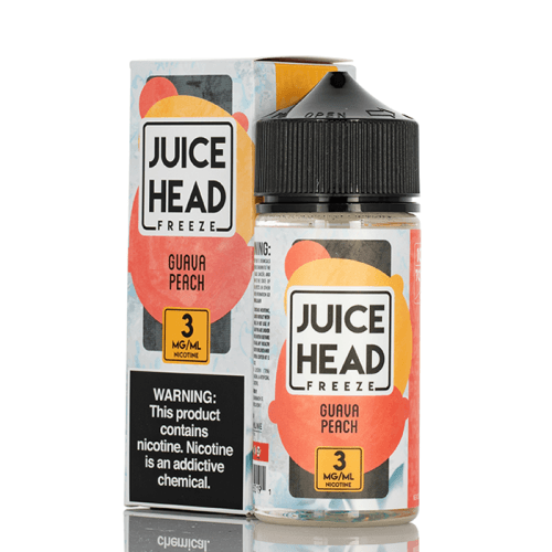 Juice Head 100ML - Guava Peach Freeze - Mobs Enterprise