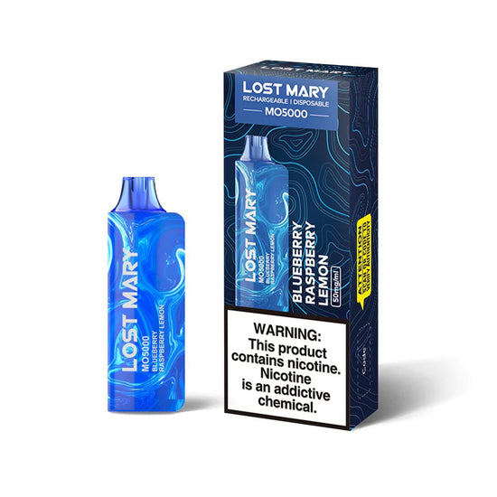 Lost Mary MO5000 Blue Raspberry Lemon - Vape Mobs