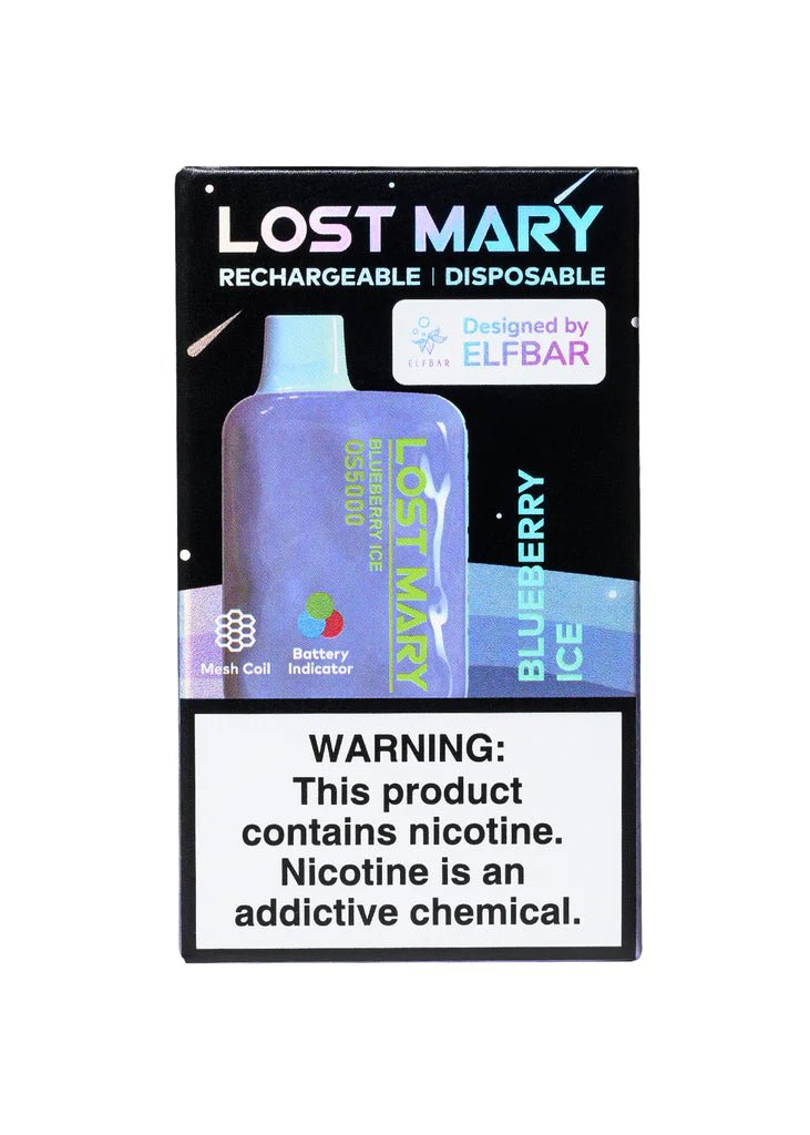 Lost Mary OS5000 Blueberry Ice - Mobs Enterprise