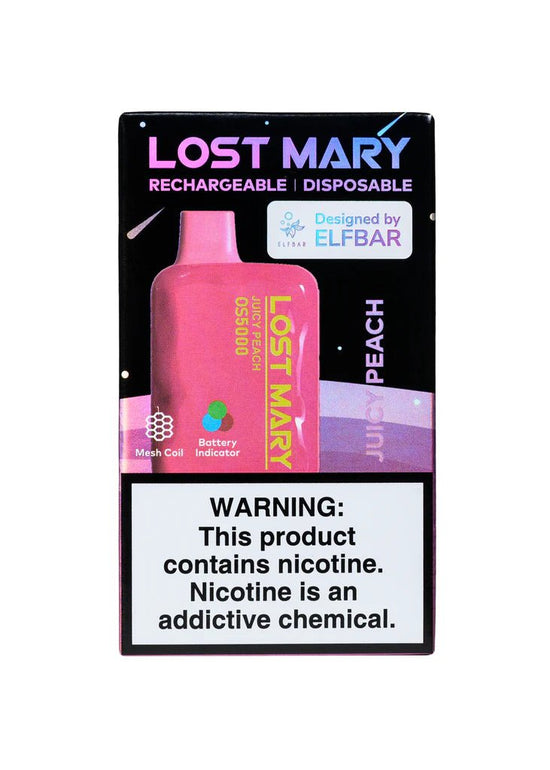 Lost Mary OS5000 Juicy Peach - Mobs Enterprise