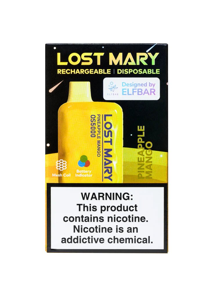 Lost Mary OS5000 Pineapple Mango - Mobs Enterprise
