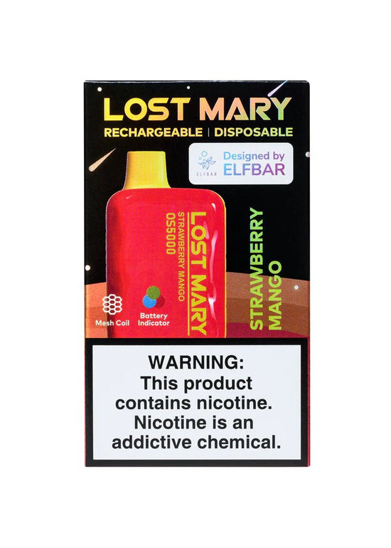 Lost Mary OS5000 Strawberry Mango - Mobs Enterprise