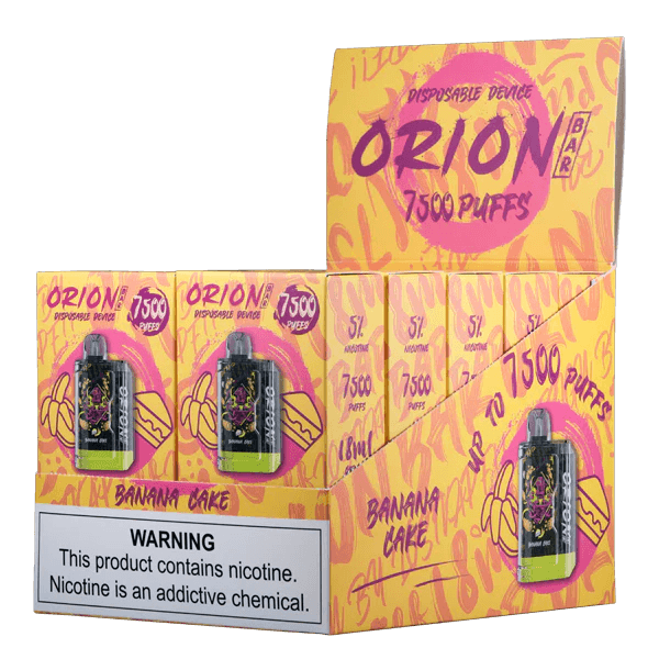 Load image into Gallery viewer, Lost Vape Orion 7500 Banana Cake - Vape Mobs
